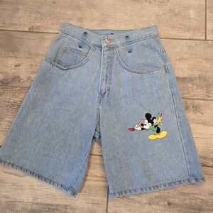Womens Vintage Disney Mickey Mouse Shorts